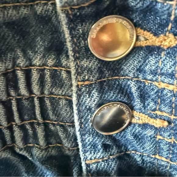 Zara High Waist Paperbag Denim Shorts with Belt Size 2 - Picture 10 of 11